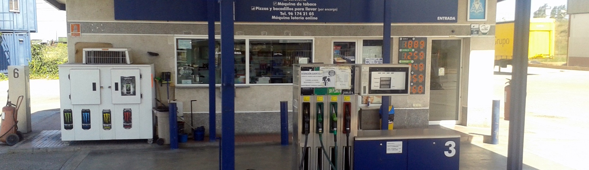 Carburantes y Carga eléctrica